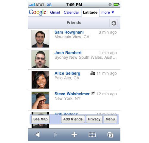 Google Latitude Google Latitude