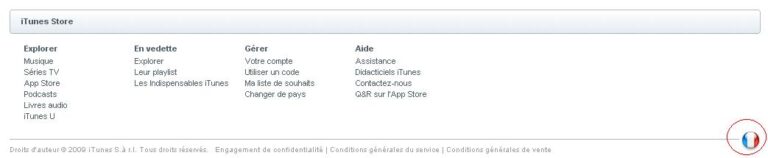 AppStore - Changer de langue AppStore - Changer de langue