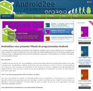 Android2ee : ebooks pour la programmation Android Android2ee : ebooks pour la programmation Android