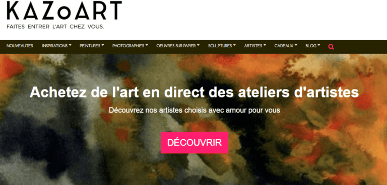KAZoART galerie d'art en ligne