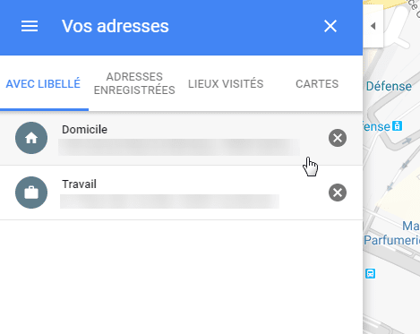 Les entrées à recréer pour régler le problème de connexion de Google Assistant